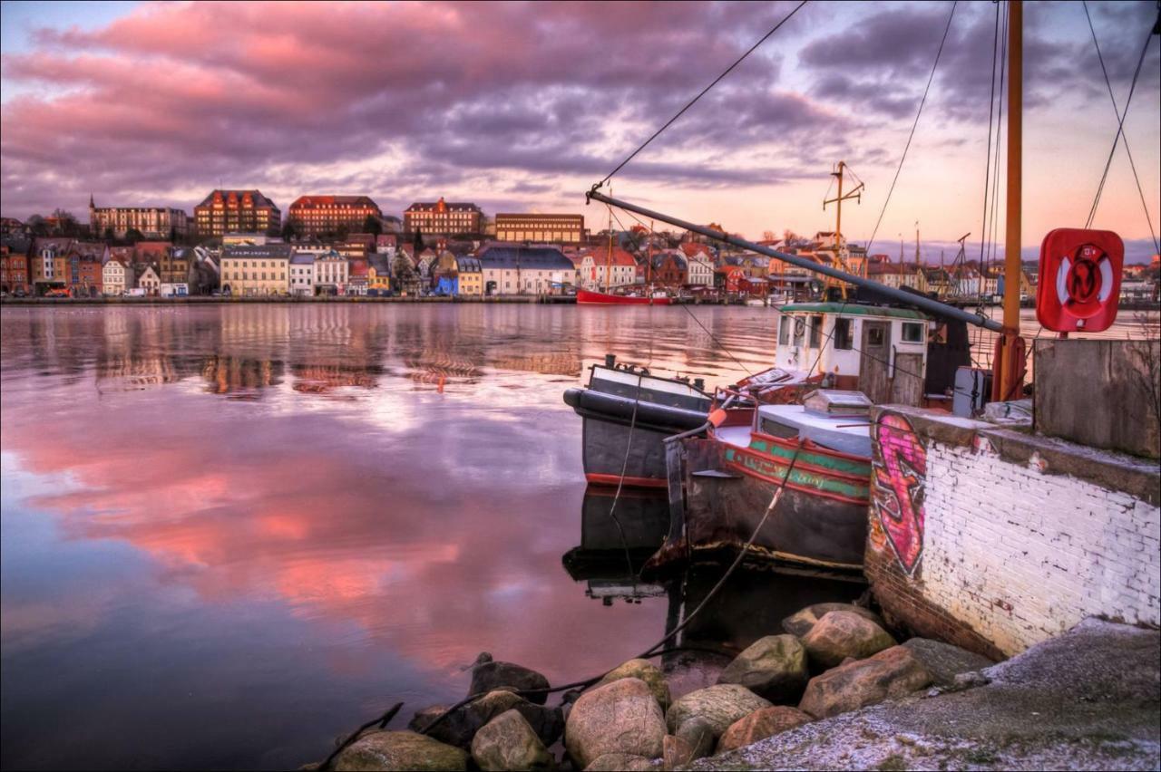 Ferienwohnung Fischersfru Flensburg Bagian luar foto